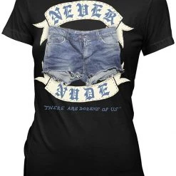 Ripple Junction Shirts / Tops Arrested Development Never Nude Juniors Black T-shirt