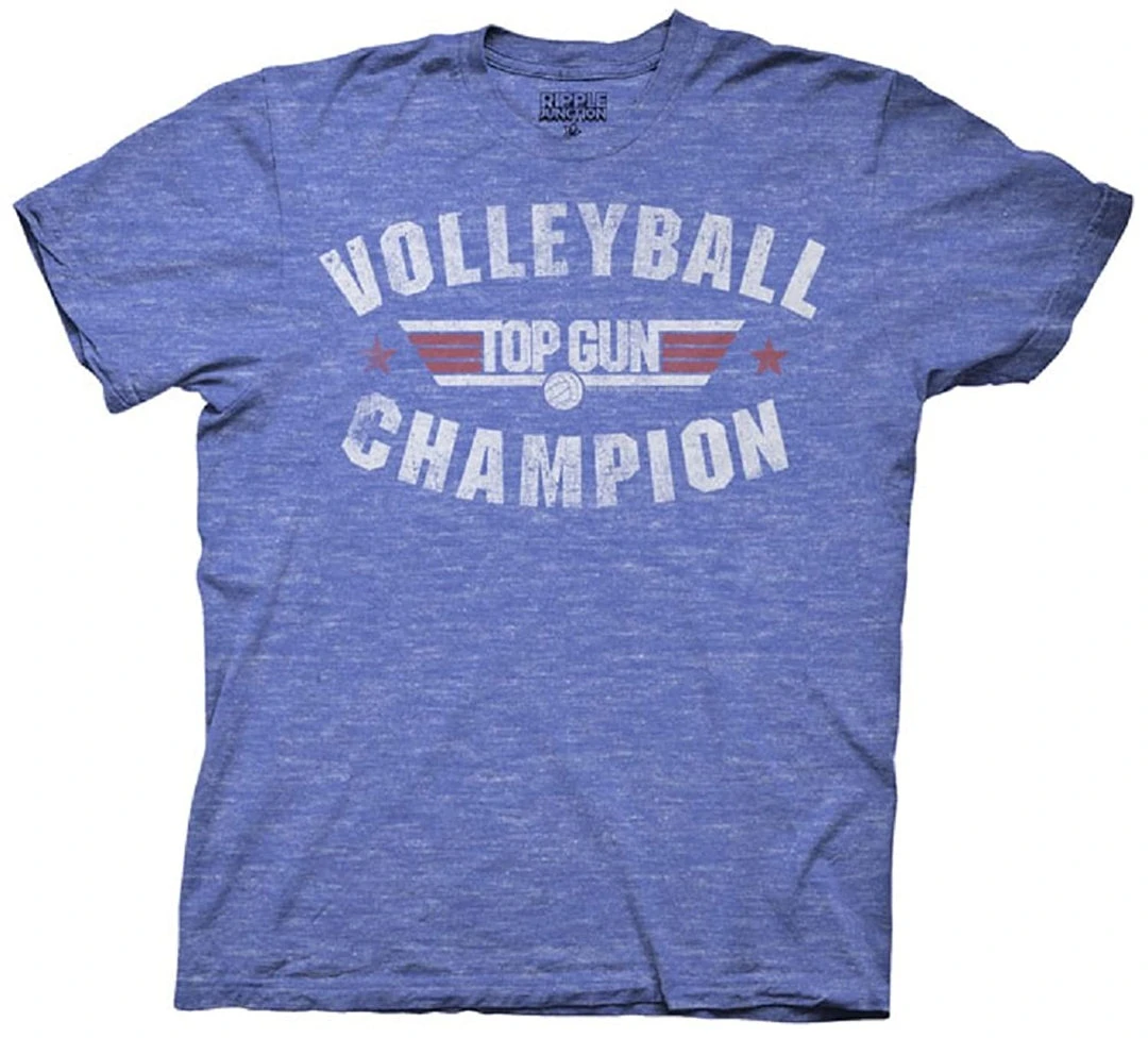 Ripple Junction Shirts / Tops Top Gun Volleyball Champion T-Shirt 4 Ripple Junction Shirts / Tops Top Gun Volleyball Champion T-Shirt