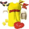 Costume Agent Hulk Hogan Hulkamania Complete Costume Set Reality / Sports / Other