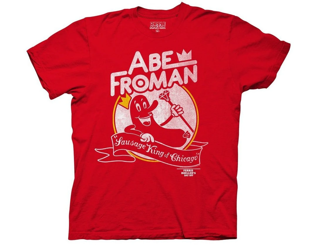 Ripple Junction Abe Froman Sausage T-shirt 1 Ripple Junction Abe Froman Sausage T-shirt