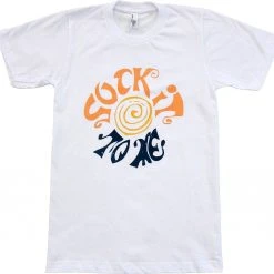 Costume Agent Fight Club Sock It To Me White T-Shirt Tee Men's Shirts