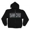 Changes SOA Samcro Boxed Reaper Zip-Up Hoodie Hooded Sweatshirt Sweaters & Sweatshirts