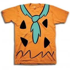 Bioworld Men's Shirts The Flintstones Fred Costume T-shirt