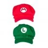 Costume Agent Hats Super Bros Costume Accessory Hat Red & Green Combo
