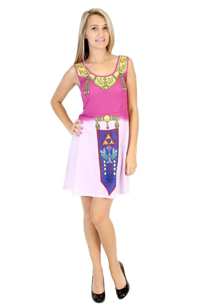 Fifth Sun COSTUMES The Legend Of Zelda Ocarina Of Time Costume Tank Dress 1 Fifth Sun COSTUMES The Legend Of Zelda Ocarina Of Time Costume Tank Dress