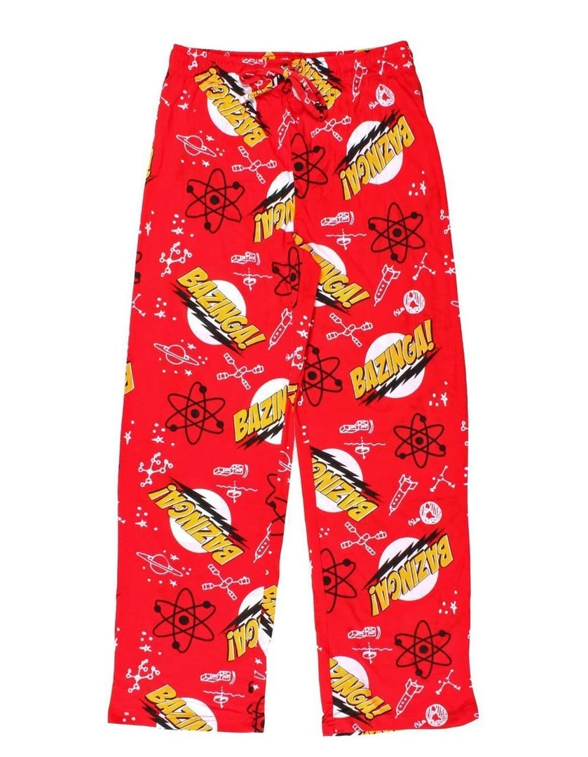Ripple Junction The Big Bang Theory Bazinga Red Lounge Pants 1 Ripple Junction The Big Bang Theory Bazinga Red Lounge Pants