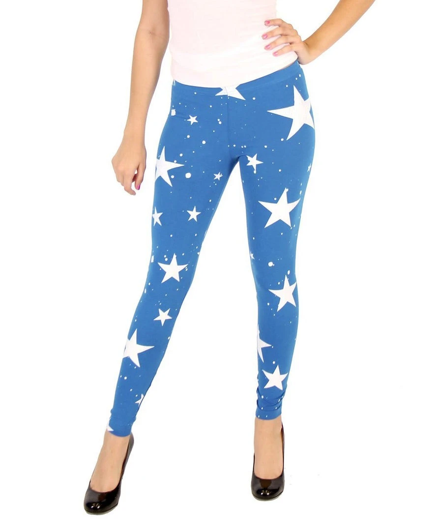 Costume Agent Wonder Woman Inspired Superstar Leggings Costume Pants 1 Costume Agent Wonder Woman Inspired Superstar Leggings Costume Pants