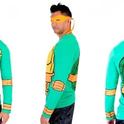 TVStoreOnline TMNT Long Sleeves Costume T-shirt & Eye Mask 35 TVStoreOnline TMNT Long Sleeves Costume T-shirt & Eye Mask