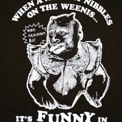 Ripple Junction Shirts / Tops Monkey Nibbles On The Weenis Funny T-shirt