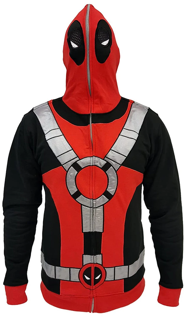 Bioworld Deadpool Suit Costume Hoodie 2 Bioworld Deadpool Suit Costume Hoodie