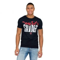 C-Life Group Marvel Comics Deadpool Savage Black T-Shirt Shirts / Tops