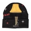 Concept One A Christmas Story Fragile Leg Lamp With Lights & Tassels Beanie Hats