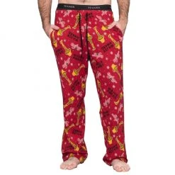 Underboss Pajamas / Underwear A Christmas Story Major Award With Leg Lamp Lounge Pants