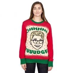 Ripple Junction A Christmas Story Ohhhh Fuuudge! Ralphie Ugly Christmas Sweater Sweaters & Sweatshirts
