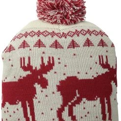 Concept One Home Alone Movie Adult Kevin McCallister Replica Moose Pom Beanie Beanies