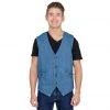 Vendor-unknown Adult Halloween Costume Uncle Rico Jeans Vest