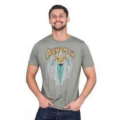 Junk Food Shirts / Tops Aquaman Rising Clay Adult T-shirt