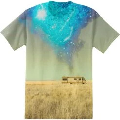 Isaac Morris RV Blue Crystal Sublimation T-Shirt Men's Shirts