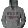 Ripple Junction Bayside Tigers Adult Gray Hoodie Hoodies