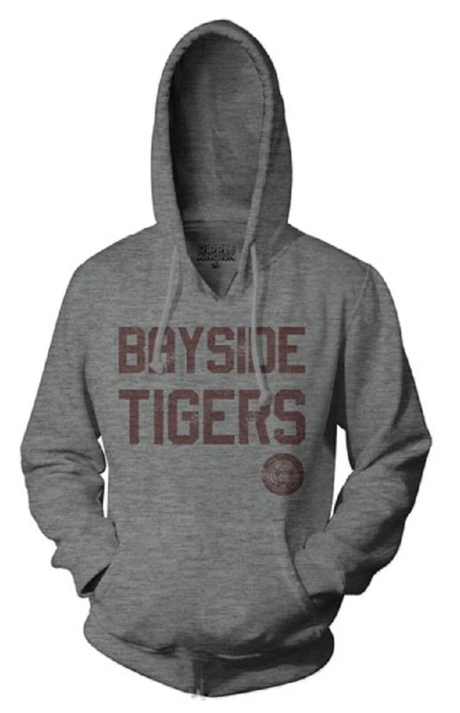 Ripple Junction Bayside Tigers Adult Gray Hoodie Hoodies 1 Ripple Junction Bayside Tigers Adult Gray Hoodie Hoodies