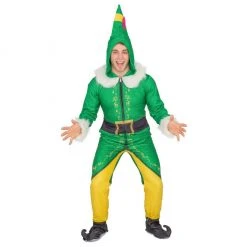 Underboss Pajamas / Underwear Buddy The Elf Costume Pajama Adult Union Suit