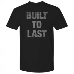 Costume Agent TV SHOWS Built To Last Black T-shirt