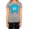 Trevco Captain America Big Blue A Mask T-Shirt