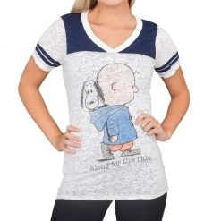 Junk Food Charlie Brown And Snoopy Along For The Ride T-shirt Other