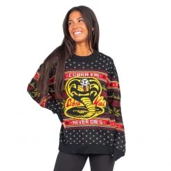 Ripple Junction Cobra Kai Never Dies Sweater Action / Adventure