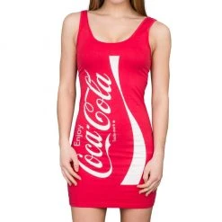 Mighty Fine Dresses / Leggings Coke Coca-Cola Tunic Tank Dress