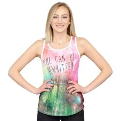 Ripple Junction Doctor Who Time Can Be Rewritten Racerback Tank