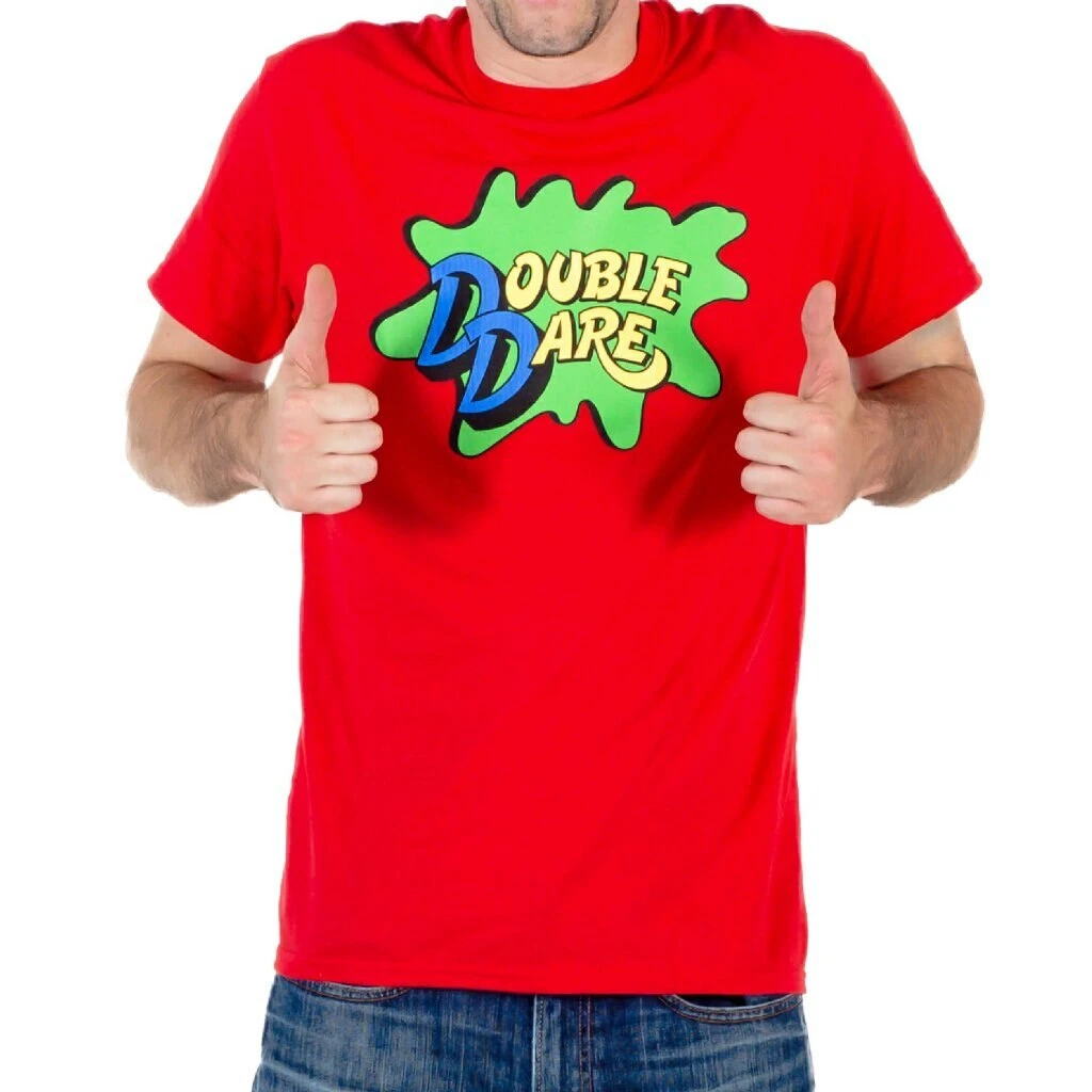 Art Box Shirts / Tops Double Dare Logo Costume T-shirt Tee 3 Art Box Shirts / Tops Double Dare Logo Costume T-shirt Tee
