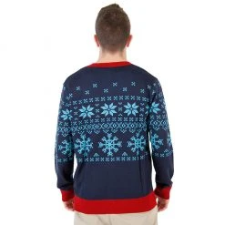 Mighty Fine Sweaters & Sweatshirts Things 1 & 2 Ugly Christmas Sweater Cardigan