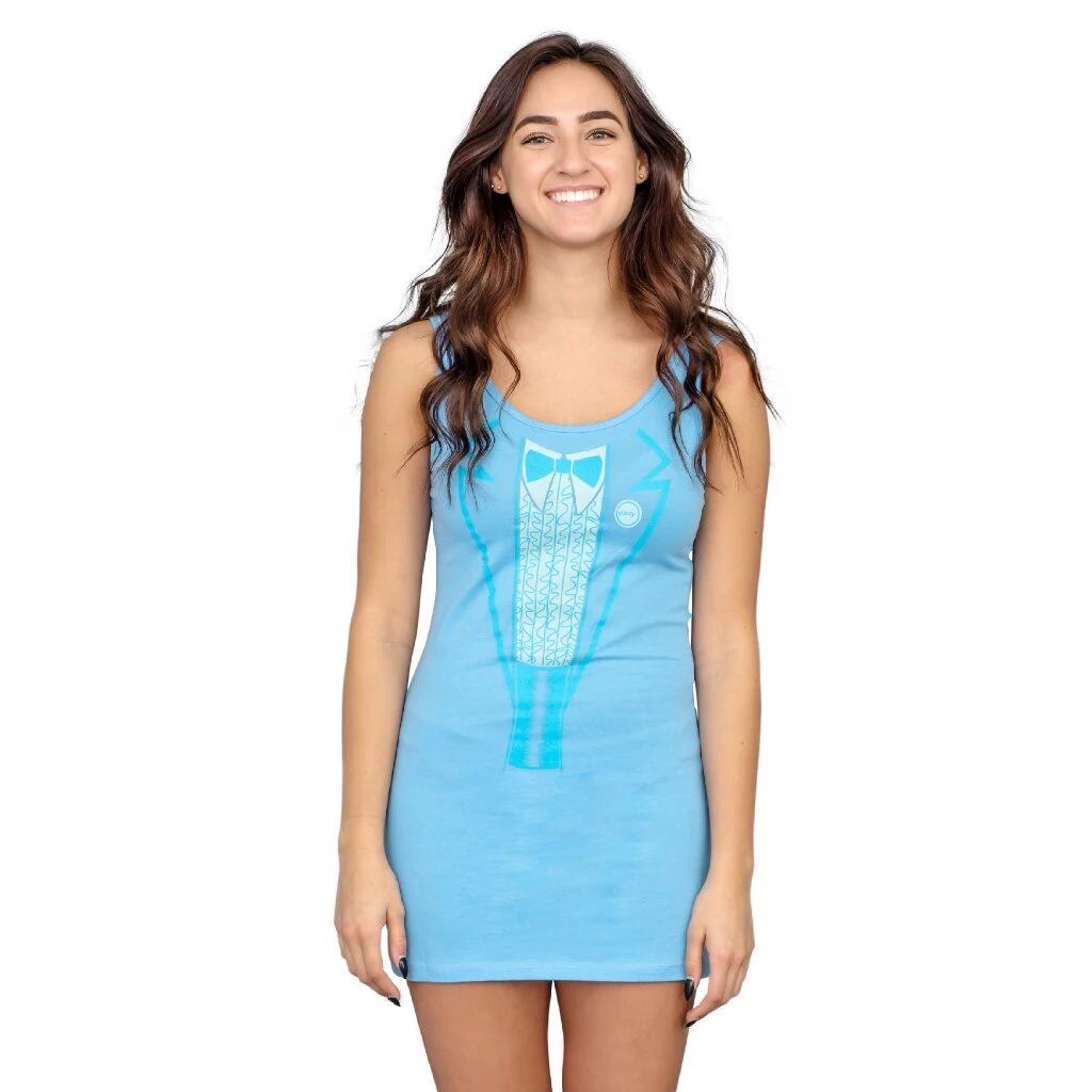 Ripple Junction Dumb And Dumber Tuxedo Tank Dress 3 Ripple Junction Dumb And Dumber Tuxedo Tank Dress