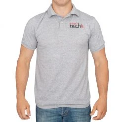 Costume Agent 40's Guy Gray Computer Store Polo 7 Costume Agent 40's Guy Gray Computer Store Polo