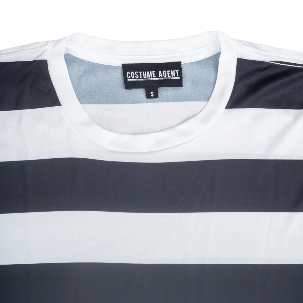 Costume Agent Halloween Costume Waldo Robber Striped Long Sleeve Shirt 5 Costume Agent Halloween Costume Waldo Robber Striped Long Sleeve Shirt