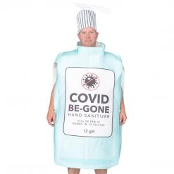 Costume Agent Hand Sanitizer Adult Halloween Costume Set Exclusive Costumes