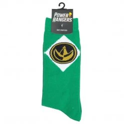 Mad Engine Power Rangers Logo Halloween Costume Crew Socks