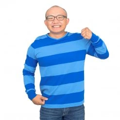 Costume Agent Blue And Detective Halloween Costume Blue Striped Shirt 13 Costume Agent Blue And Detective Halloween Costume Blue Striped Shirt