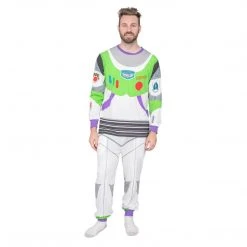 Mad Engine Toy Story Buzz Lightyear Two Piece All The Buzz Costume Pajama Set