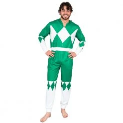 Costume Agent NEW ARRIVALS Power Rangers Costume Halloween Pajamas Jumpsuit