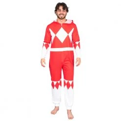 Costume Agent NEW ARRIVALS Power Rangers Costume Halloween Pajamas Jumpsuit