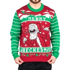 Ripple Junction Animation Rick & Morty Merry Wreckedmas Sweater
