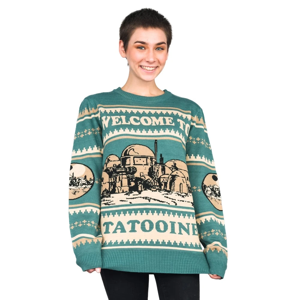 Ripple Junction Star Wars Welcome To Tatooine Sweater Sci-Fi / Fantasy / Horror 3 Ripple Junction Star Wars Welcome To Tatooine Sweater Sci-Fi / Fantasy / Horror