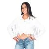 TVStoreOnline NEW ARRIVALS Sloane Halloween Costume White Jacket Western Outfit Ferris Cosplay