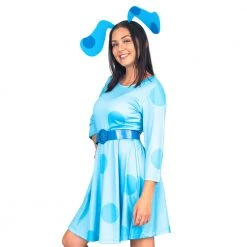 Costume Agent Blue's Clues Dress Halloween Costume Cosplay Deluxe Complete Set