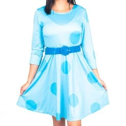 Costume Agent Blue's Clues Dress Halloween Costume Cosplay Deluxe Complete Set 9 Costume Agent Blue's Clues Dress Halloween Costume Cosplay Deluxe Complete Set