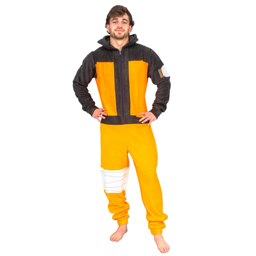 Ripple Junction Naruto Costume Jumpsuit Pajamas With Hood Halloween Costume Cosplay NEW ARRIVALS 2 Ripple Junction Naruto Costume Jumpsuit Pajamas With Hood Halloween Costume Cosplay NEW ARRIVALS