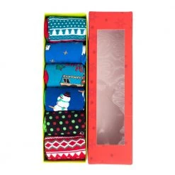 Costume Agent Ugly Christmas Sock 6-Pack Socks