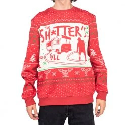 Ripple Junction Christmas Vacation Shitter Was Full Sweater